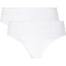 CALIDA Benefit Women Slip 2er Pack Weiß M (44/46)