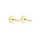 ELLI PREMIUM Ohrstecker Kleeblatt gold 585 onesize
