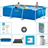 Rechteckiger Frame Pool - 300x200x75 Cm - 7-teilig  S99