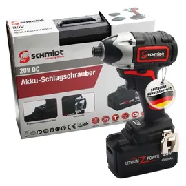 SCHMIDT security tools Akku-Schlagschrauber ID-180 inkl. 1 x 4,0 Ah + Ladegerät