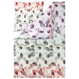 Estella Bettwäsche Millie 4833 985 Mulricolor, Mako-Satin, 3 teilig, Kunst, Farbspritzer, Bunt bunt