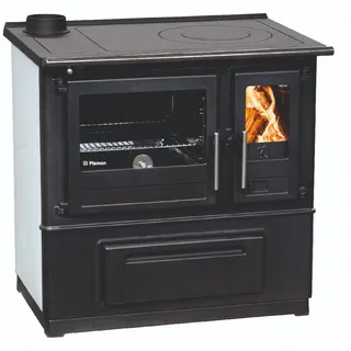 Plamen EEK A+ Küchenofen Slavonac N weiß 8 kW (linke Ausführung)