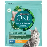 2 x 450 g / 650 g / 750 g PURINA ONE zum Sonderpreis! - Dual Nature Adult Huhn mit Spirulina (2 x 650 g)