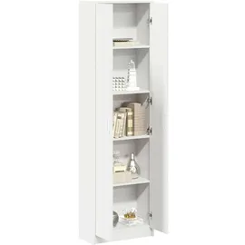 vidaXL Kleiderschrank mit Regal 55 x 189 x 25 cm Weiß