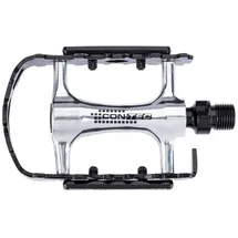 CON-TEC Spinner Pedale Silber/Schwarz