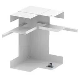 OBO 6278540 Inneneck vereinfacht symmetrisch 90x210x148 Stahl reinweiß RAL 9010 GS-DI90210RW
