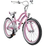 Bikestar Cruiser 20 Zoll  RH 29 cm rosa