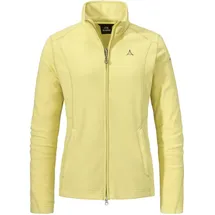 Schöffel Damen Unterjacke Fleece Jacket Leona3, cornsilk, 44