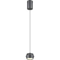GLOBO Marthy 1-flg. Ø 10 cm grau Metall
