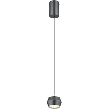 GLOBO Marthy 1-flg. Ø 10 cm grau Metall