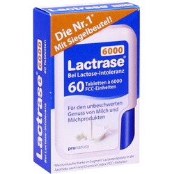 Lactrase 6000 Fcc Tabletten Im Klickspender 60 ST