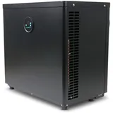 Laja26 Full Inverter Wärmepumpe | Chlor Brom oder Salzwasser geeignet | Besonders leistungsstark und leise | Titan Wärmetauscher | Ganzjahresmodell | WiFi App | LCD-Display (3,5 kW bis 10m3 "Mini")