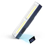 LETOUR Arbeitsleuchte LED Akku 114 LEDs Arbeitsleuchte mit 2500mAh LED Werkstattlampe Arbeitslampe LED Werkstatt Magnet für Notlicht Stromausfall Werkstatt Beleuchtung