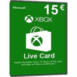 Xbox Live Card - 15 Euro