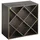 KESPER Weinflaschen-Regalsystem 50 x 50 x 25 cm Braun