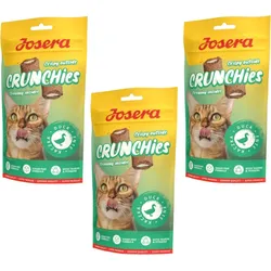 JOSERA Crunchies - Ente (Katzenleckerli) 3x60g