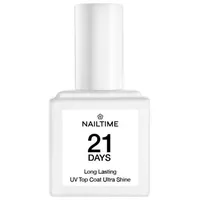 NAILTIME 21 Days Top Coat Ultra Shine Nagellack 8 ml none