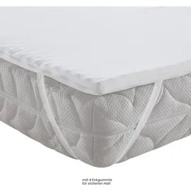 REDBEST Surrey Topper 140 x 200 cm Weiß