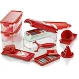 Genius Nicer Dicer Smart, | Set 16-tlg. rot