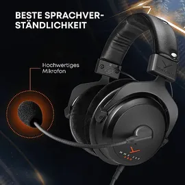 Beyerdynamic MMX 300 PRO, Over-ear Gaming Headset Schwarz