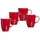 Ritzenhoff & Breker Doppio 4-teilig, Rot
