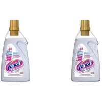 Vanish Oxi Action Powerweiss Gel – 1 x 1,5 l - Fleckenentferner und Wäsche-Booster Gel ohne Chlor – Für weiße Wäsche (Packung mit 2)