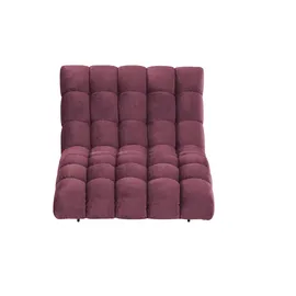 Switch Relaxliege Delphi Velours 120 x 84 x 168 cm Braun