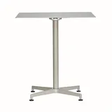 Fiam Esstisch Vega aus Aluminium, Taupe, Geeignet für 4 Personen beige