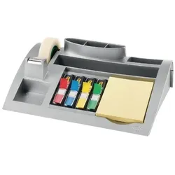 Post-it Schreibtisch Organizer C50 Kunststoff Silber 25,6 x 16,6 x 6,8 cm