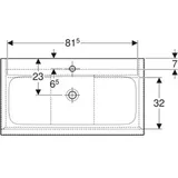 Geberit iCon Set MWT m. US, 2 Auszüge, 502337013