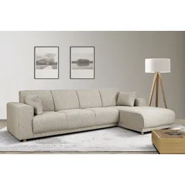 OTTO home Eckcouch Polyester 2-Sitzer Beige