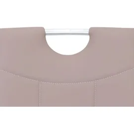 Hela Tische, 2er Set Schwingstuhl 2er-Set Ruby S Cappuccino, gepolstert