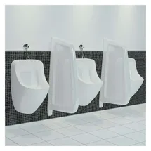 vidaXL Urinal Trennwand Wandmontage Keramik Weiß