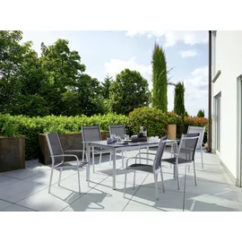 Sieger Meran Stapelsessel 61 x 57 x 98 cm graphit/grau