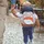 Nuvita 8740 | Kinderrucksack | Aufbewahrungstasche | Tasche mit Fächern | Ergonomischer Kinder-Rucksack | Rucksack mit verstellbaren Gurten für Vorschulkinder | (1-3 Jahre) |Ocker/Katze