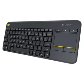 Logitech K400 Plus Wireless Touch Keyboard DNK/FIN/NOR/SWE schwarz