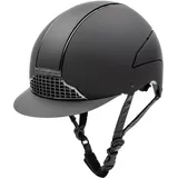 Swing Reithelm H24 chrome - schwarz matt - 51-55cm