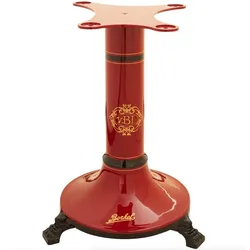 Berkel Standfuß für Berkel B3, Tribute, B114, BS300 rot mit Goldverzierung und Logo