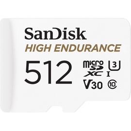SanDisk High Endurance microSD/SD - 100MB/s - 512GB