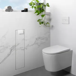 viverso x wall large Unterputz-WC-modul B: 182 H: 750 T: 158 mm, Anschlag links, befliesbar, BN081008,