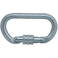 SKYLOTEC Karabiner Oval mit Schraubsicherung Stahl