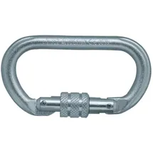 SKYLOTEC Karabiner Oval mit Schraubsicherung Stahl