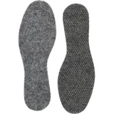 CRAFTLAND Filzeinlegesohlen standard - 47 - grau