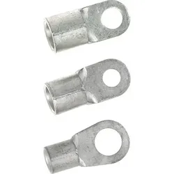 Lapp KB1, Rohrringöse, Kupfer, Abgewinkelt, Weiblich, Silber, Kupfer