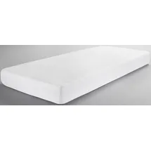 DORMISETTE Matratzenschutzbezug Spannbettlaken 70 x 140 cm weiß