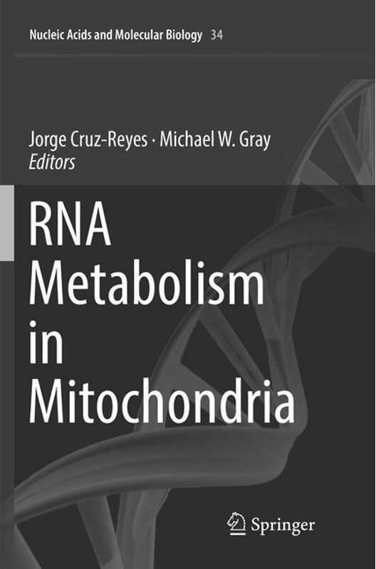 Rna Metabolism In Mitochondria  Kartoniert (TB)