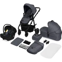 Lionelo Amber Plus bis 22 kg mit Babywanne, Babyschale
