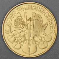 Münze Österreich 1/25 Unze Goldmünze Wiener Philharmoniker