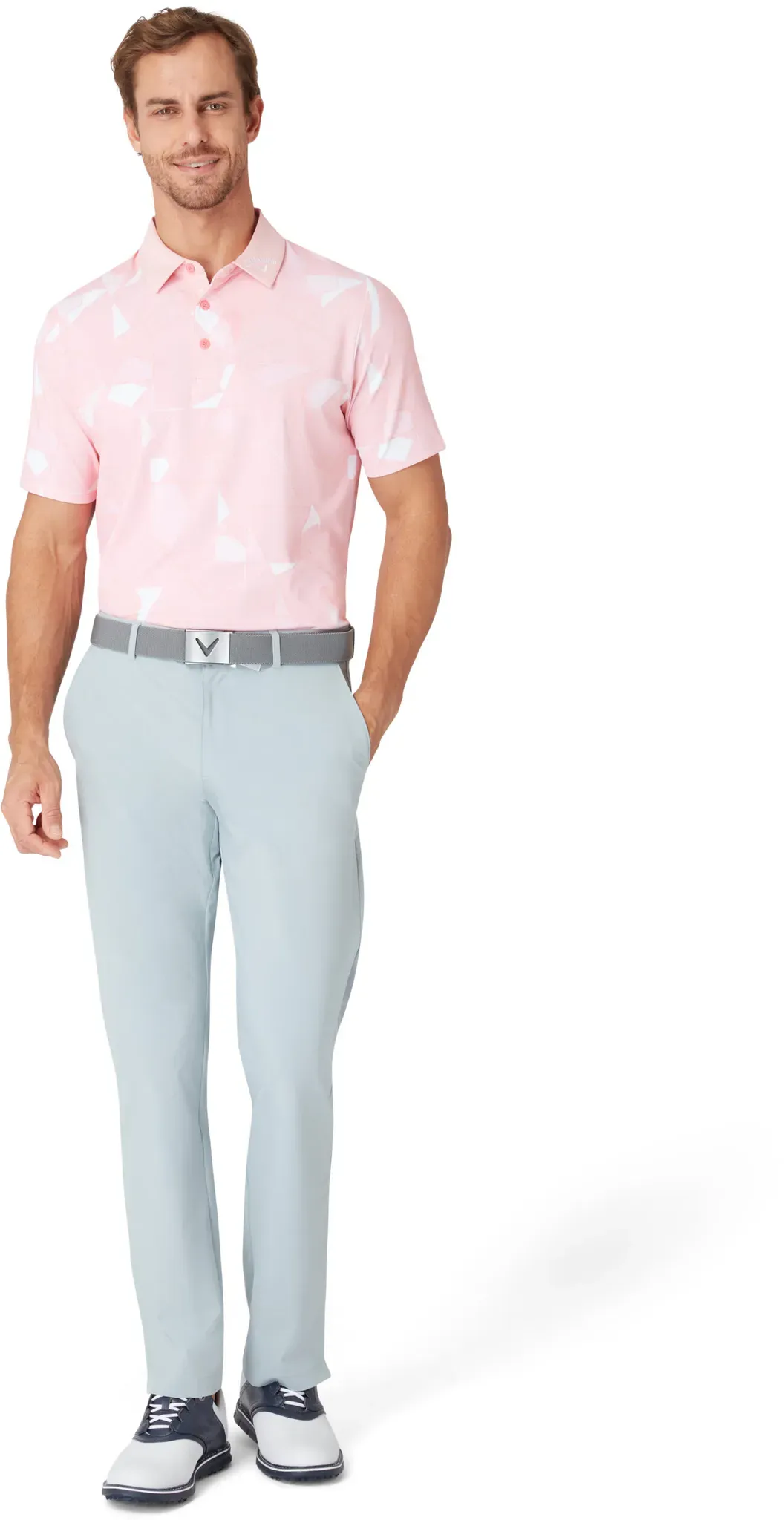 Callaway Polo Kick Flip Print, pink