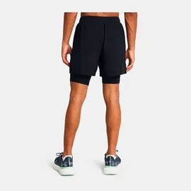 Under Armour Launch 5 2-in-1 Short Herren schwarz